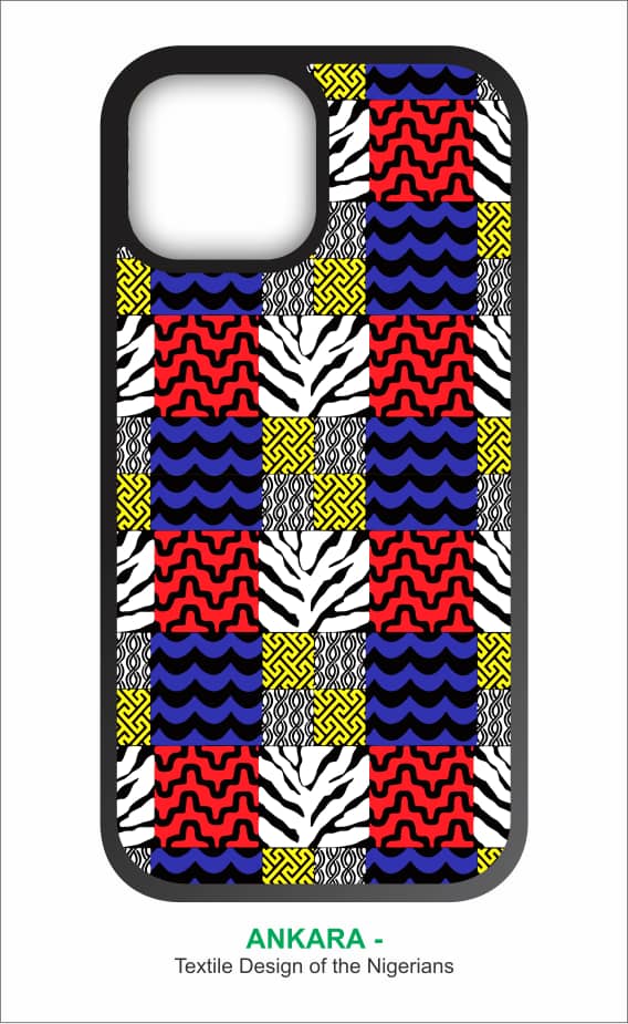 Nigeria Ankara Phone Case | African Print iPhone 15/16 & Galaxy S24/S25 Cover - Shockproof