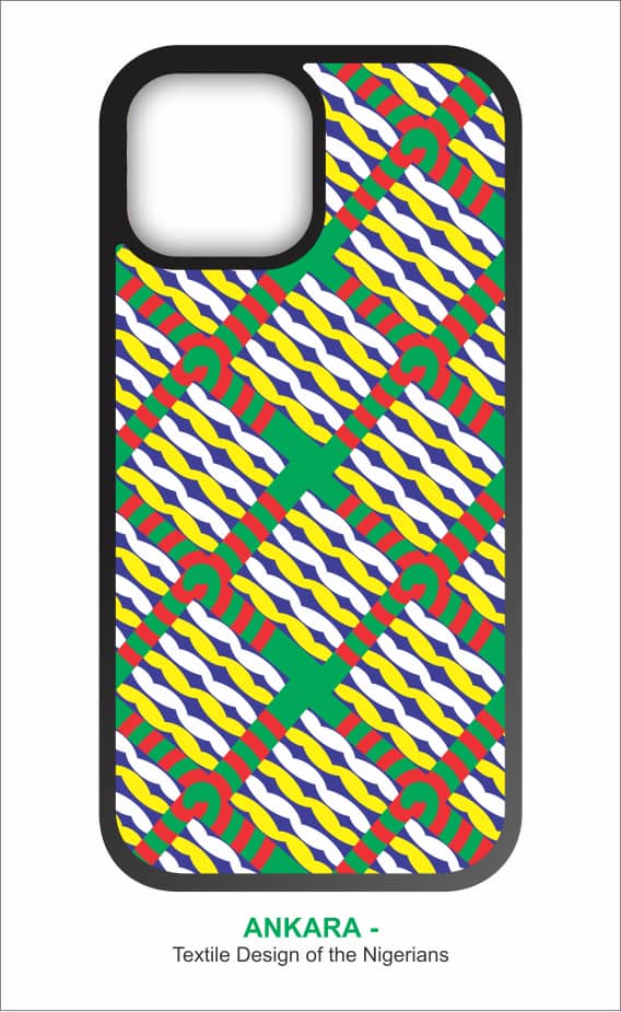 Nigeria 🇳🇬 Ankara J Phone Case: Rock Your Culture with Vibrant Style